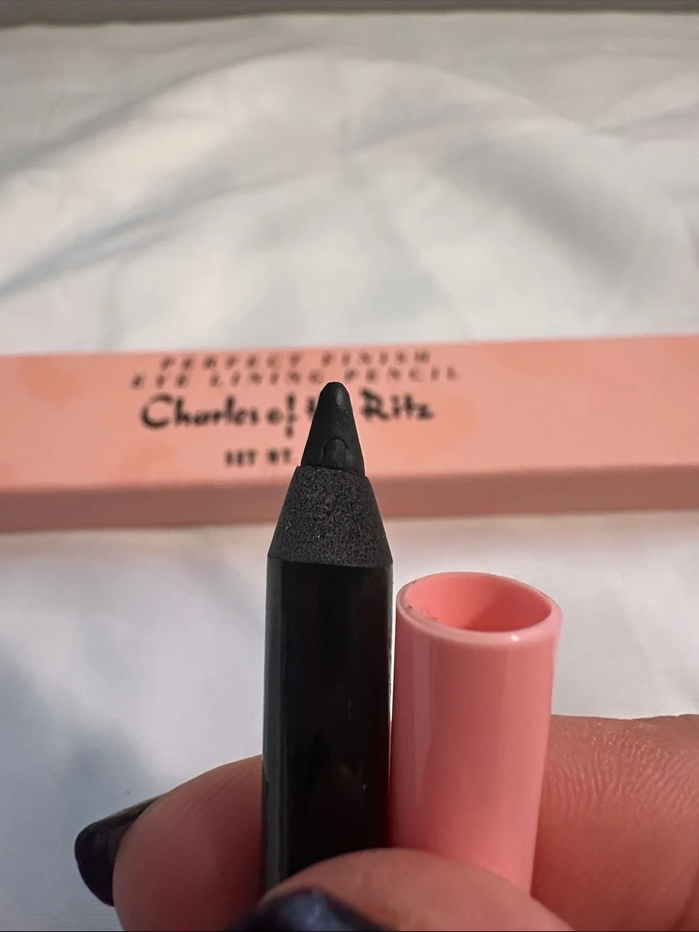 Charles of the Ritz Perfect Finish Eye Lining Pencil 01 Raven NIB